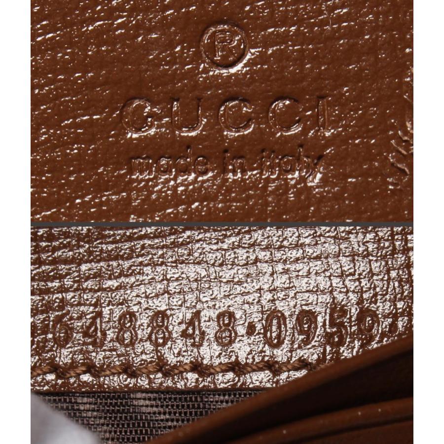 グッチ 二つ折り財布 GGスプリーム 648848 0959 レディース GUCCI 中古  