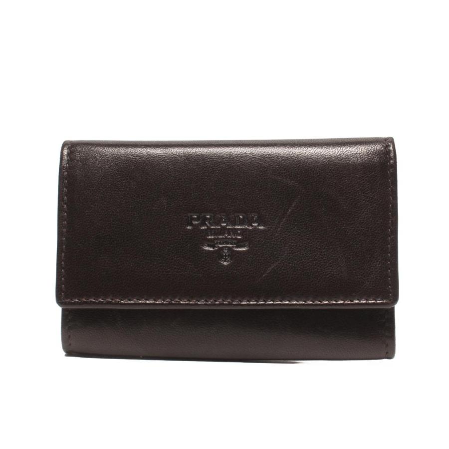 プラダ 6連 キーケース M25 メンズ レディース PRADA 中古 : Rehello