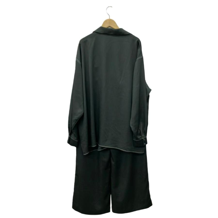 アメリ セットアップ ジャケット風シャツ ワイドパンツ セット x MIREI