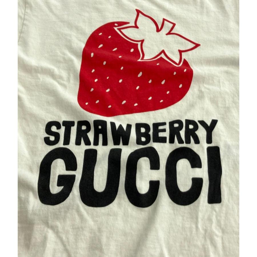 グッチ 半袖Tシャツ ストロベリー レディース SIZE XXS GUCCI 中古