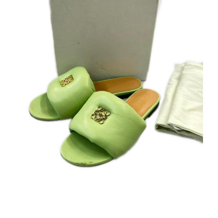 ロエベ スライドサンダル アナグラム パデッド レディース SIZE 36