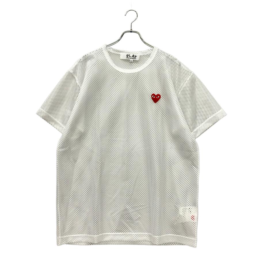 美品 プレイコムデギャルソン 半袖Tシャツ メッシュ メンズ SIZE XXL
