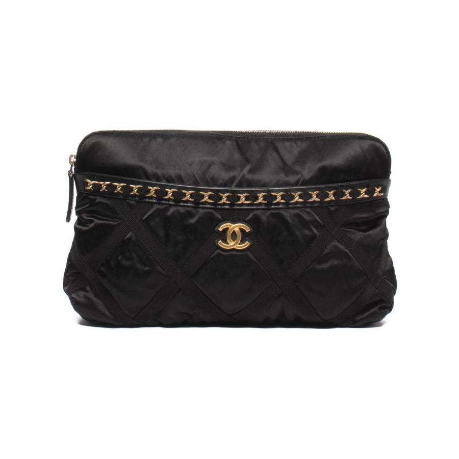 シャネル 2wayトートバッグ クラッチバッグ エコポート レディース