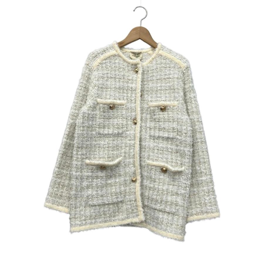 【タグ付新品】ユナイテッドアローズ　ノーカラージャケット ユナイテッドアローズ ノーカラージャケット タグ付き レディース