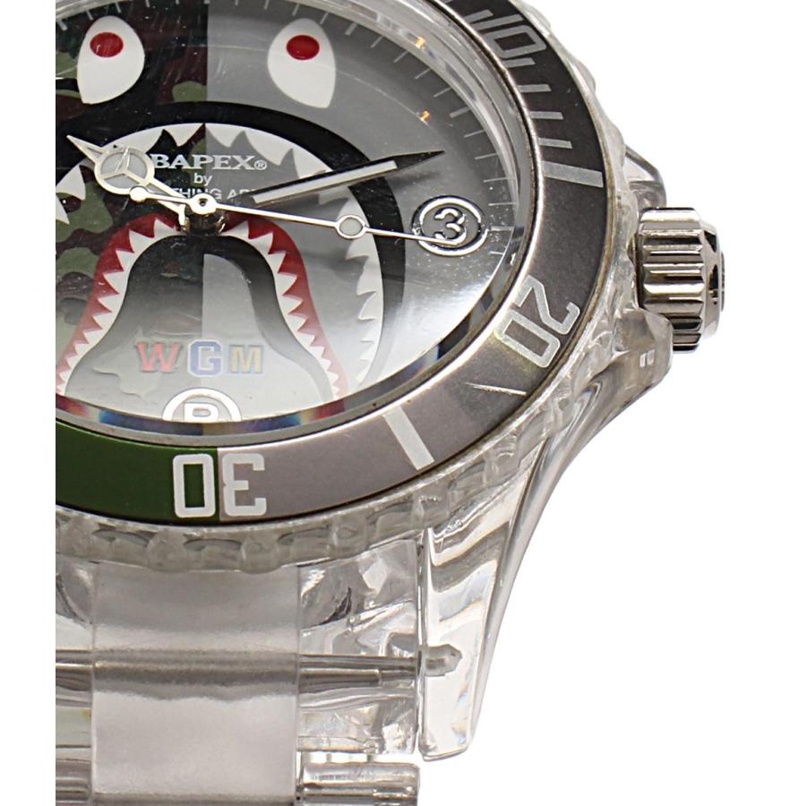 アベイシングエイプ 腕時計 BAPEX クオーツ メンズ A BATHING APE 中古