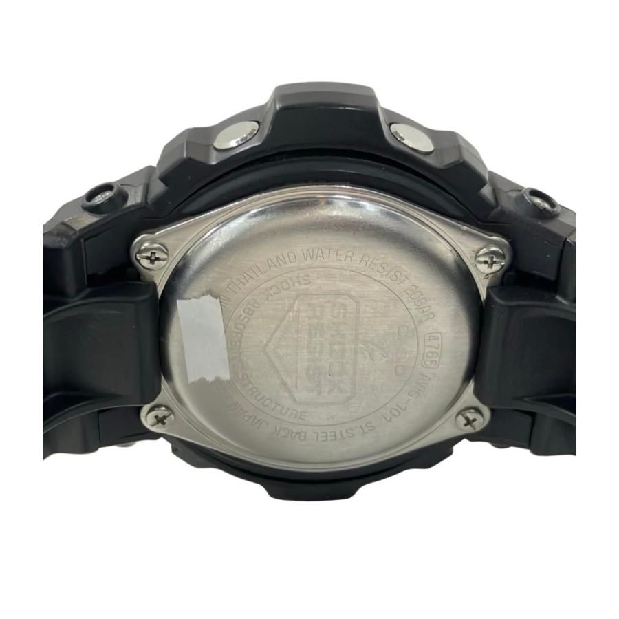 カシオ 腕時計 G-SHOCK ソーラー ブラック AWG-101 メンズ CASIO