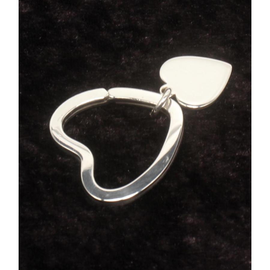 【中古美品】Tiffany & Co. ハート・キーリング Tiffany & Co. - ティファニー♡オープンハートキーリングの通販