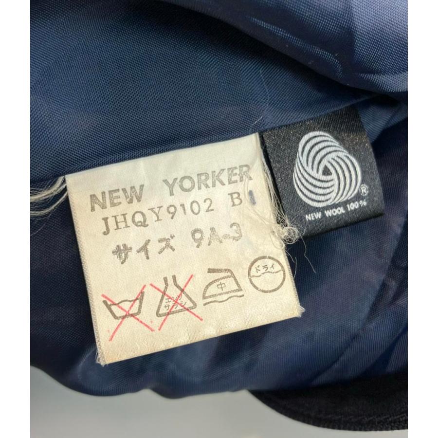 NEWYORKER 日本製 ウールテーラード メンズ ニューヨーカー テーラードジャケット メンズ SIZE M (M) NEWYORKER