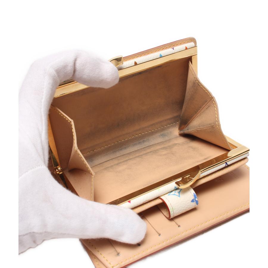 【美品】ルイヴィトン ポルトフォイユ ヴィエノワ 二つ折り財布 がま口 新型 ルイ・ヴィトン 二つ折り財布 がま口 ポルトフォイユ ヴィエノワ