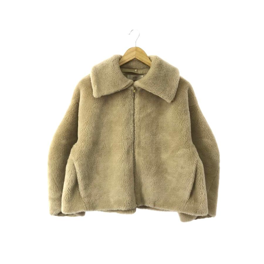 へイヴ ムートンエコファークロップドジャケット レディース SIZE 38 