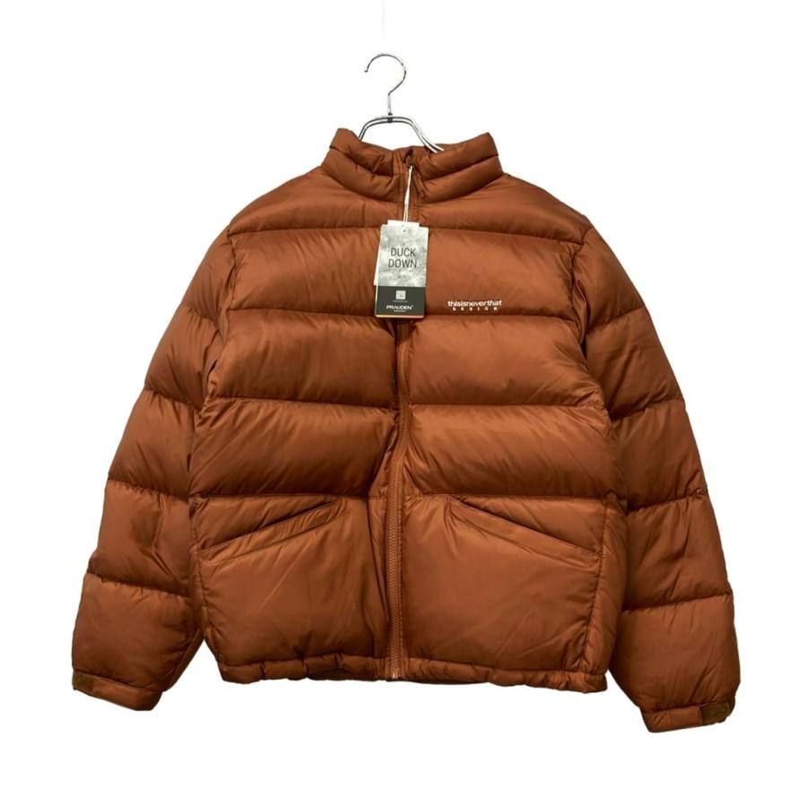 ディスイズネバーザット ダウンジャケット タグ付き ジップアップ DSN Down Puffer Jacket TN253OOWHS05 メンズ SIZE S THISISNEVERTHAT ディスイズネバーザット ダウンジャケット タグ付き ジップアップ DSN