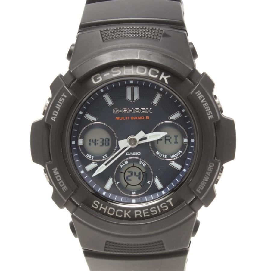 CASIO G-SHOCK AWG-M100SB 電波ソーラー　中古品 2025年最新】Yahoo!オークション -awg-m100sbの中古品・新品・未