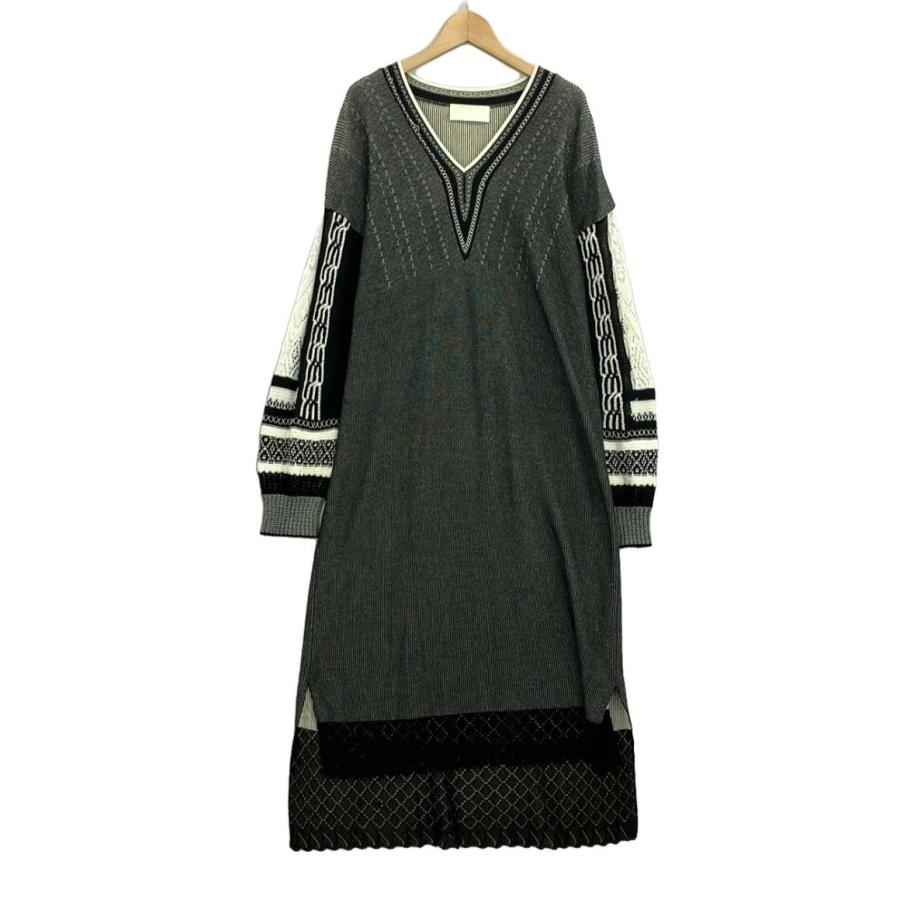 マメクロゴウチ 長袖ワンピース レディース SIZE 1 (S) Mame