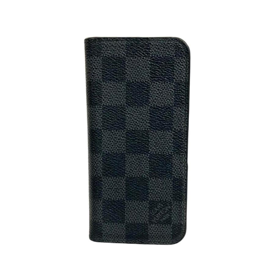 ルイヴィトン スマホケース iPhoneケース フォリオ ダミエ グラ 