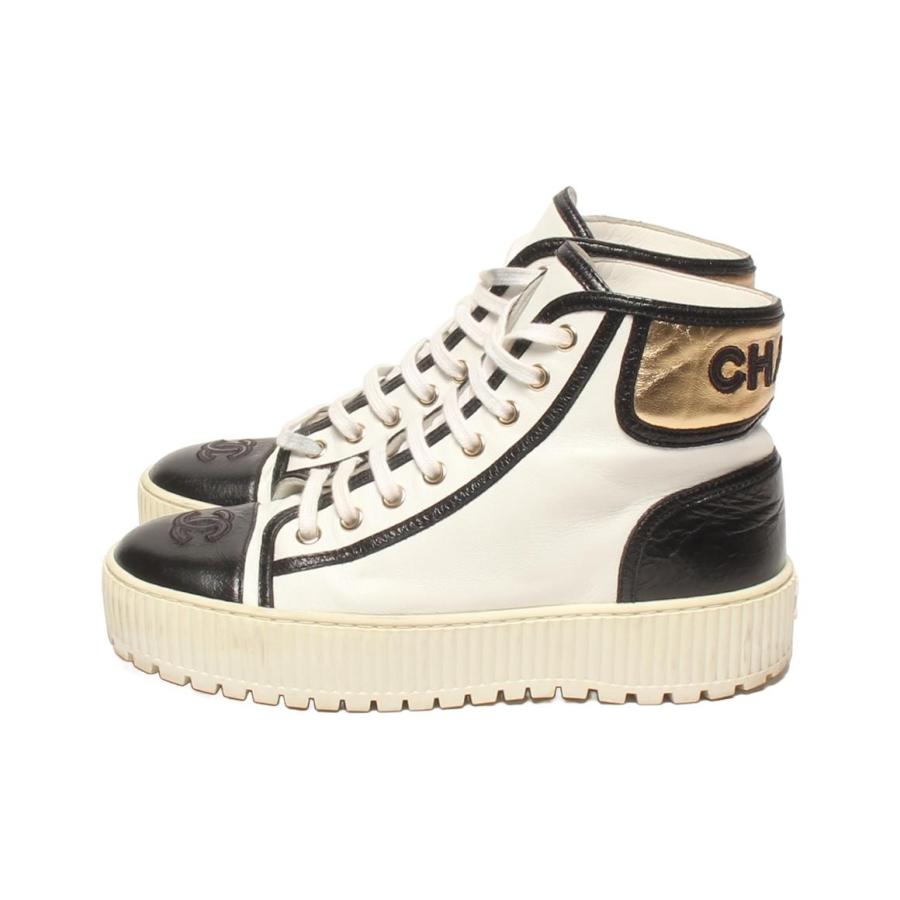 シャネル ハイカットスニーカー G38091 レディース SIZE 37 (L) CHANEL