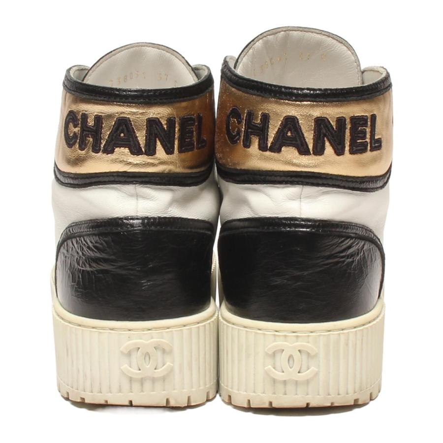 シャネル ハイカットスニーカー G38091 レディース SIZE 37 (L) CHANEL
