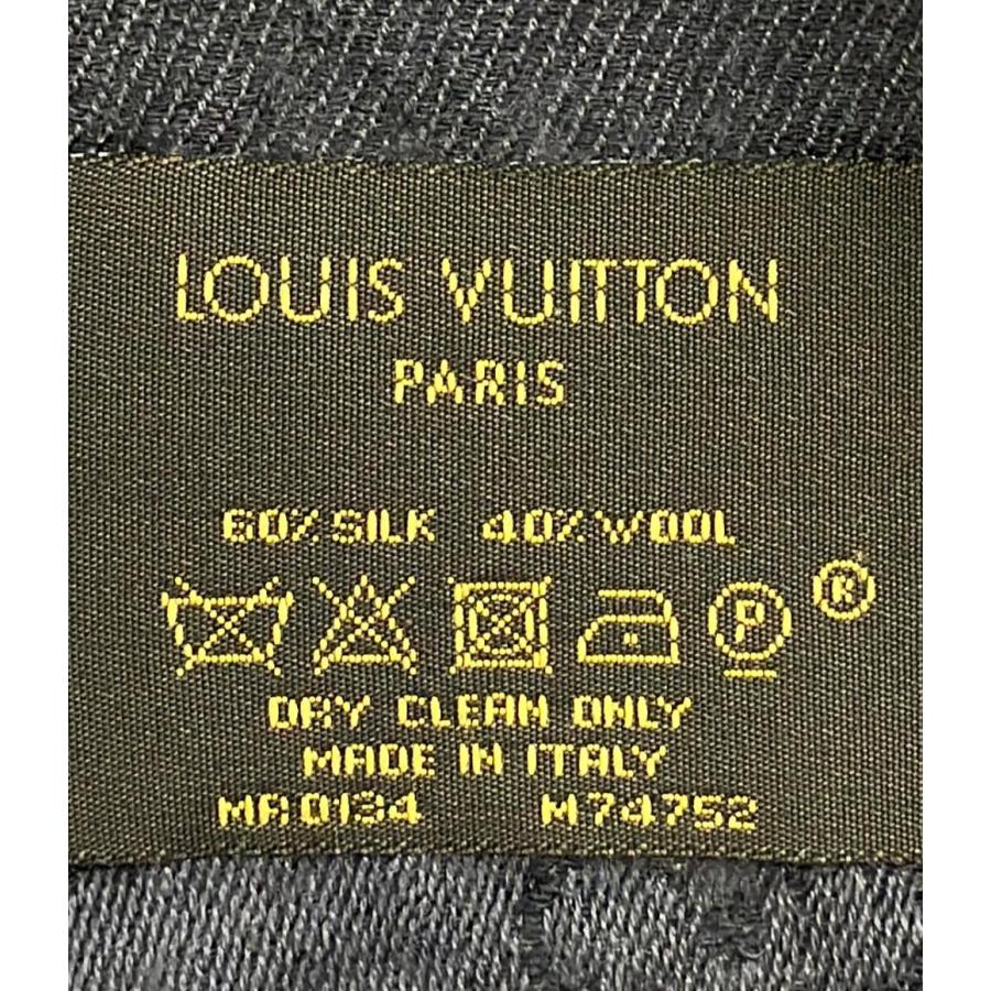 ルイ・ヴィトン ストール アントラシット ショール モノグラム M74752