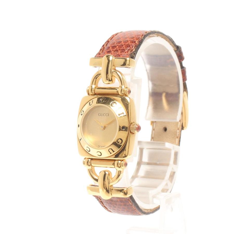 グッチ 腕時計 クオーツ ゴールド 6300L レディース GUCCI 中古 