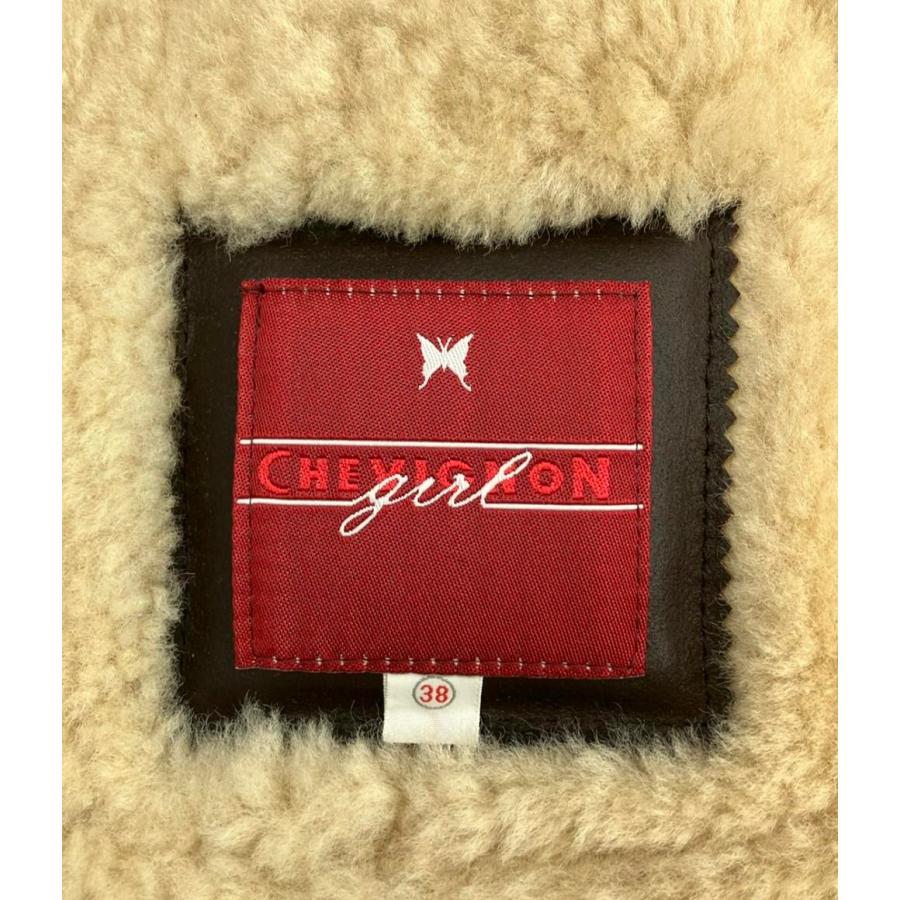シェビニオン レザーフライトジャケット メンズ SIZE 38 (S) CHEVIGNON
