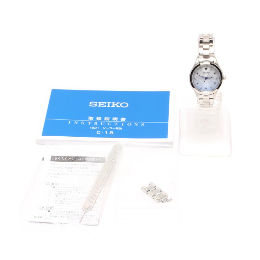 セイコー 腕時計 ソーラー 1B21-0AS0 レディース SEIKO 中古 : Rehello