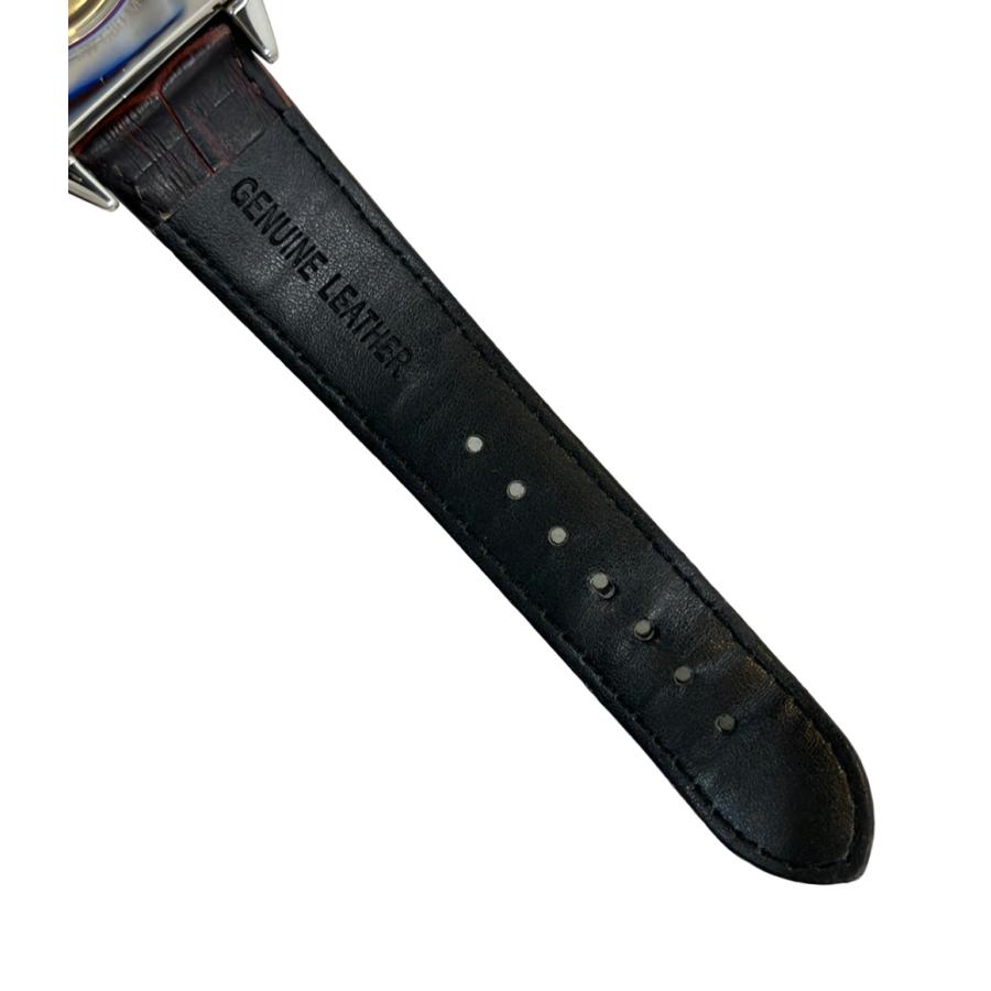 オレオール 腕時計 自動巻き シルバー SW-580-M メンズ AUREOLE 中古 