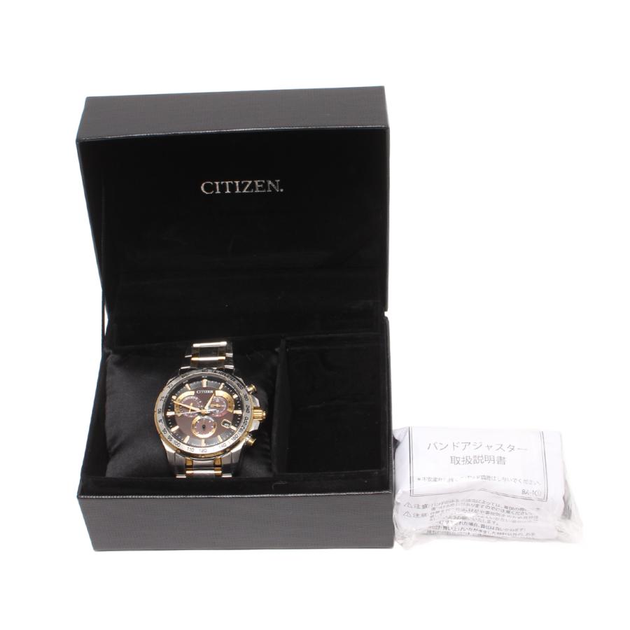 シチズン 腕時計 ソーラー ブラック E610-S104840 メンズ CITIZEN 中古