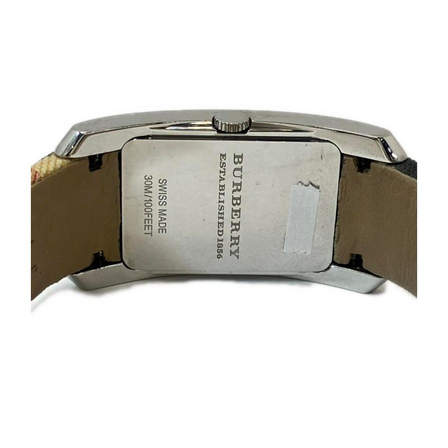 BURBERRY メンズ 時計 BU-101 シルバー バーバリー 腕時計 クオーツ シルバー BU1076 メンズ BURBERRY
