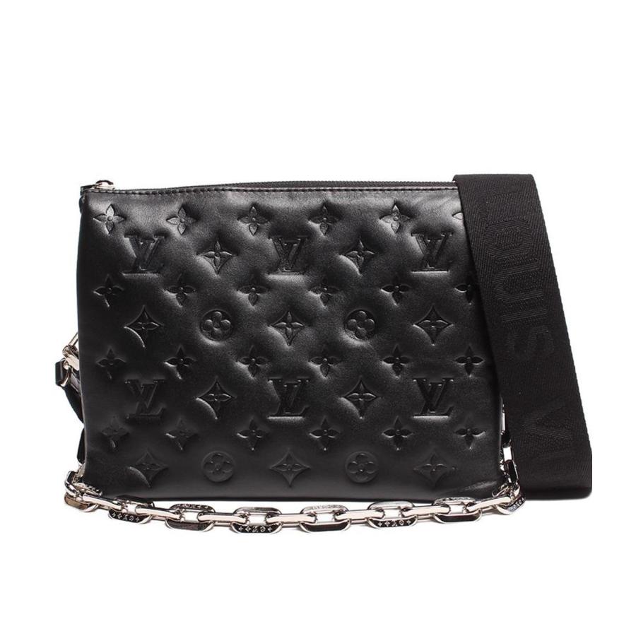 LOUIS VUITTON レザーショルダーバッグ