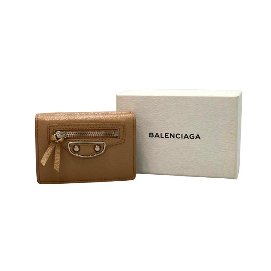 バレンシアガ BALENCIAGA 財布 レディース 470059 エッジシティ 三つ折りウォレット BALENCIAGA - バレンシアガ BALENCIAGA 財布 レディース 470059 エッジ