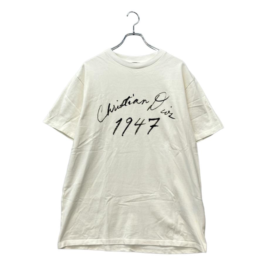 クリスチャンディオール Handwritten 1947 コットンジャージー Tシャツ
