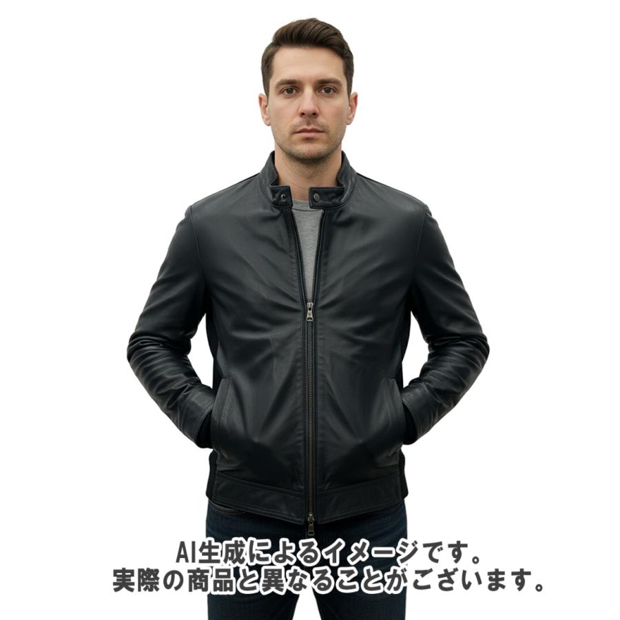 EMMETI フード付きレザージャケット 48 エンメティ 【公式通販】