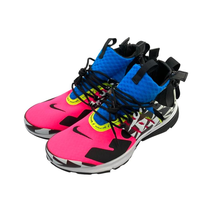 美品 ナイキ ミドルカットスニーカー × ACRONYM AIR PRESTO MID AH7832