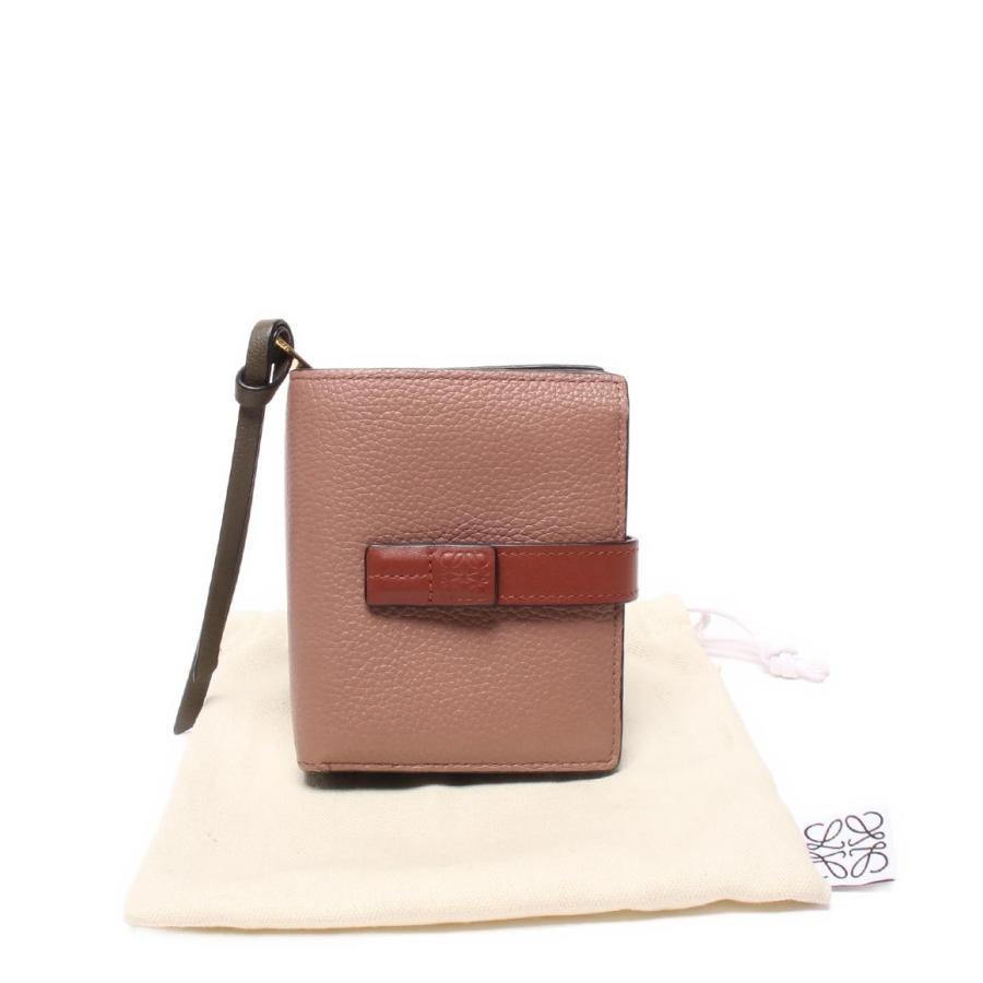 ロエベ 二つ折り財布 コンパクトジップウォレット レディース LOEWE