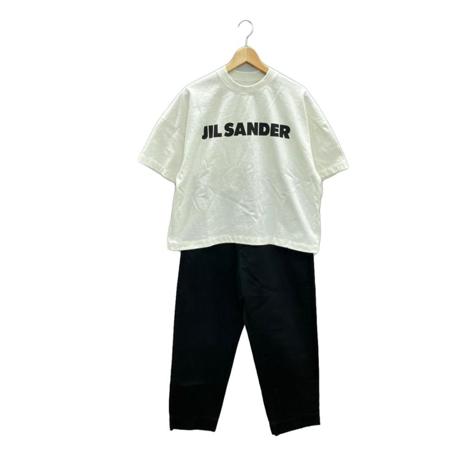 ジルサンダー オーバーサイズドロップショルダー半袖Tシャツ