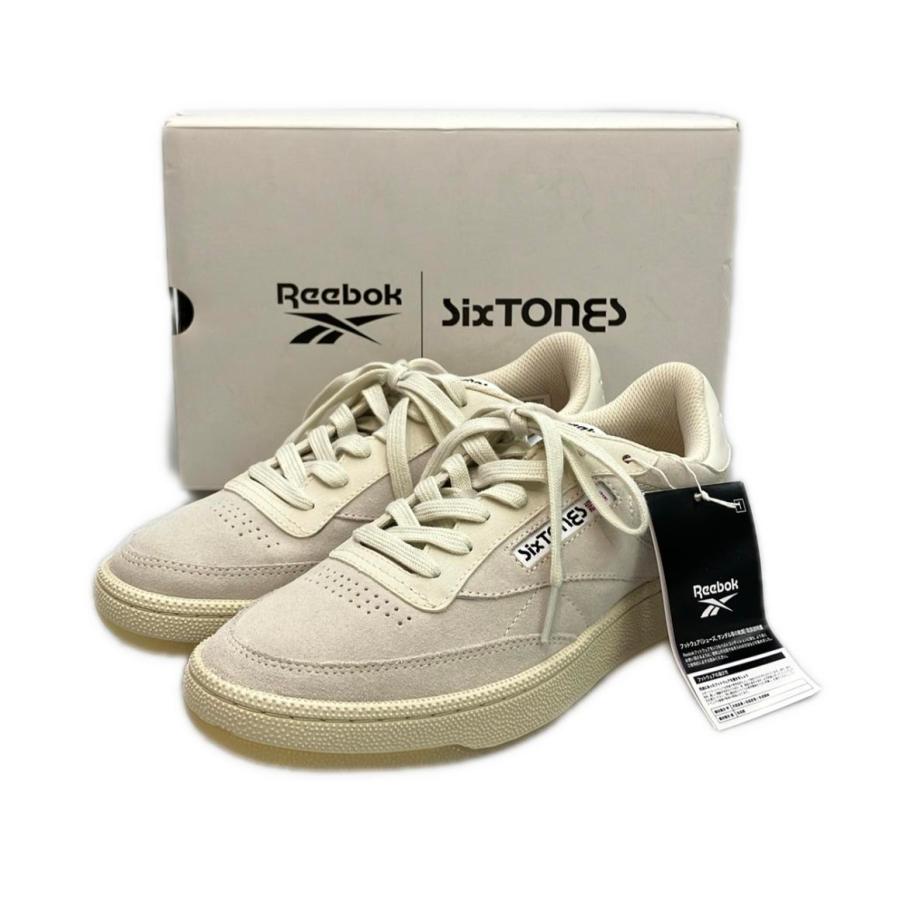 美品 リーボック ローカットスニーカー SixTONES CLASSIC CLUB C 85