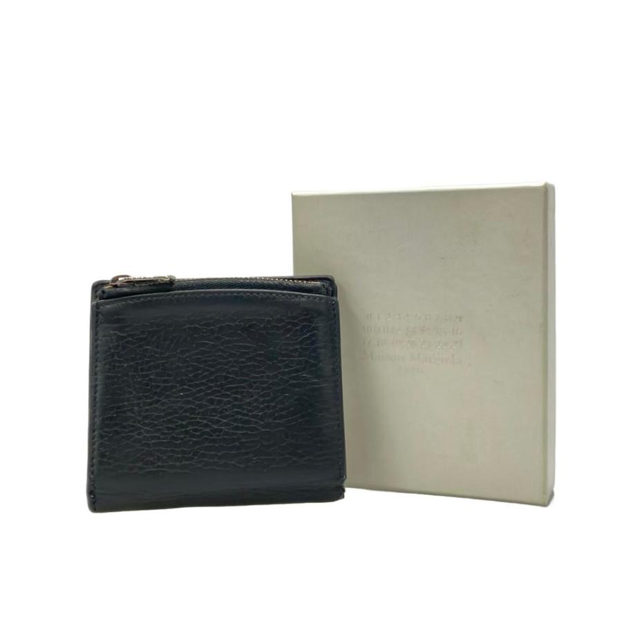 Maison Margiela 二つ折り財布 S35UI0438 バイカラー メゾンマルジェラ 二つ折り財布 バイフォールド ウォレット S35UI0438