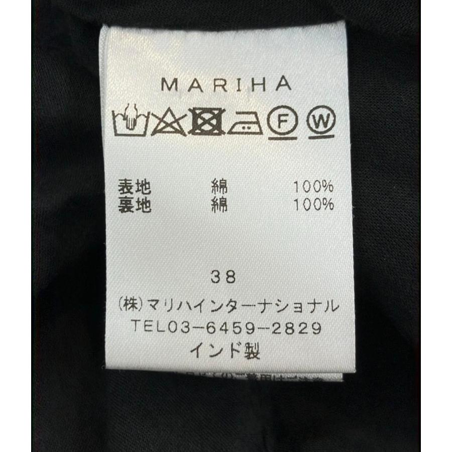 マリハ 半袖ワンピース 花柄 レディース SIZE 38 (S) MARIHA 中古