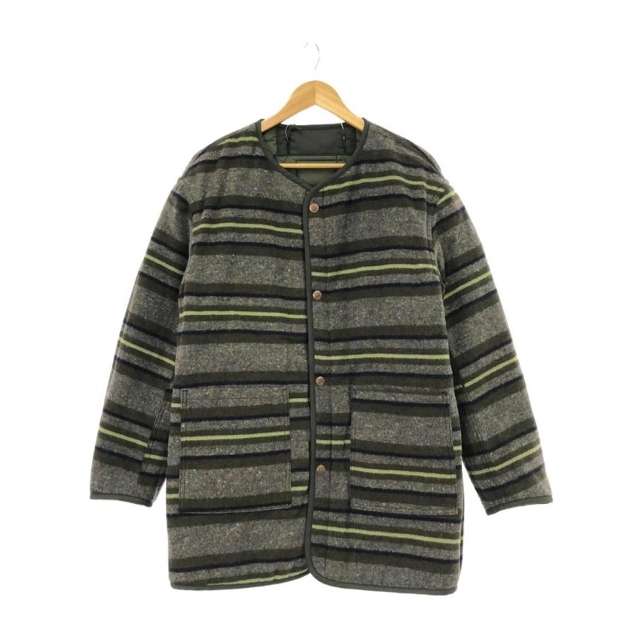 ヤヌーク リバーシブルキルティングジャケット メンズ SIZE L (L