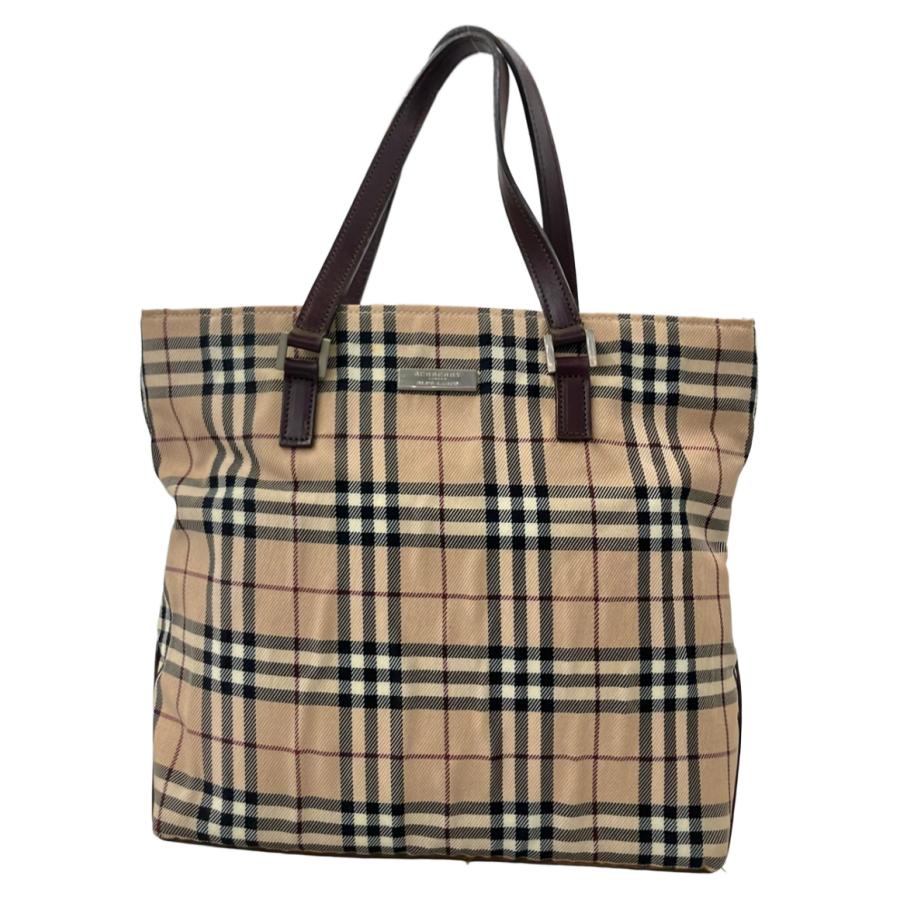 バーバリーブルーレーベル ハンドバッグ チェック レディース BURBERRY