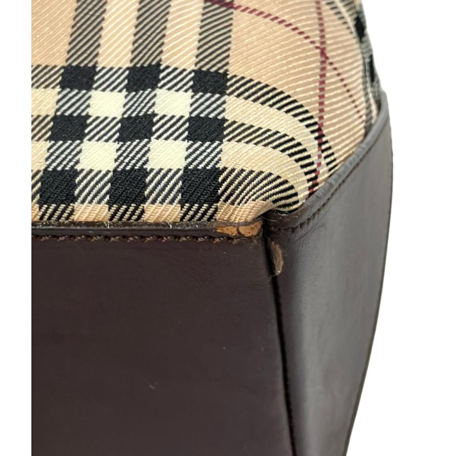バーバリーブルーレーベル ハンドバッグ チェック レディース BURBERRY