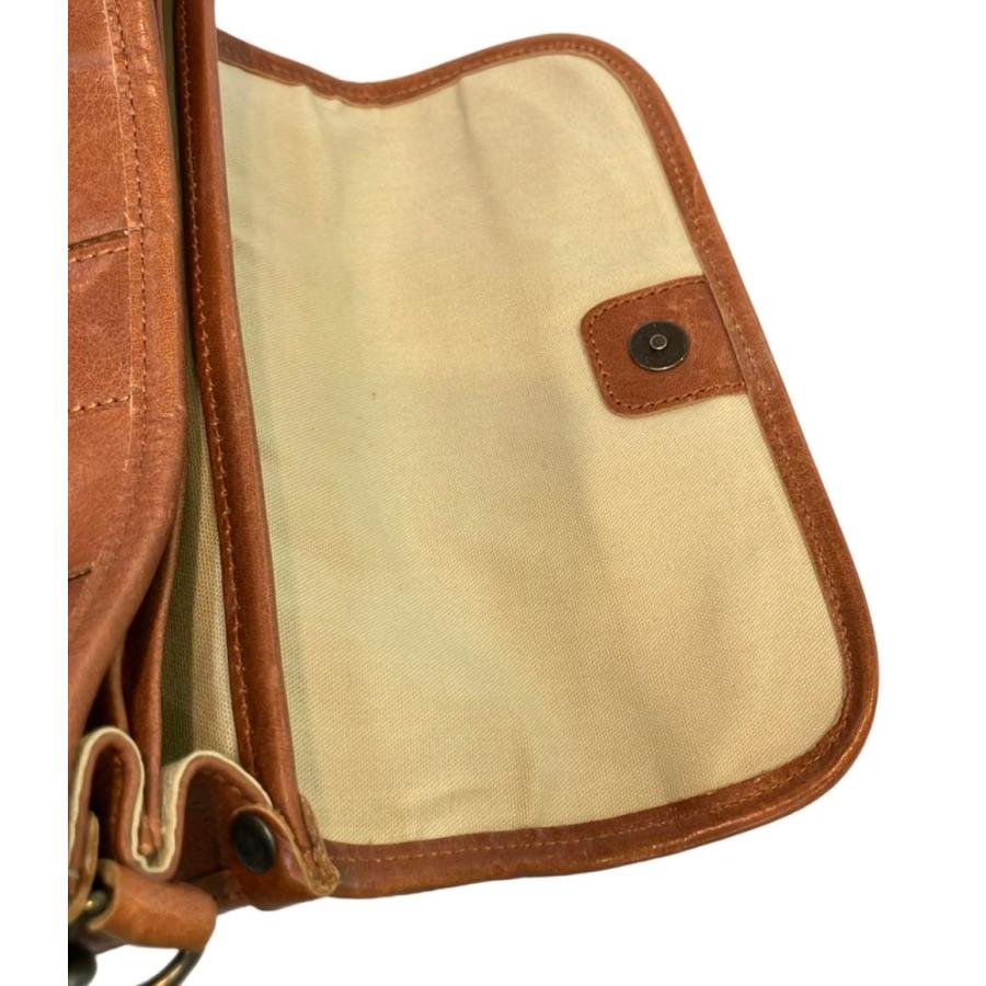 ダコタDakota　ブラウンレザーショルダーバッグ　未使用 中古・古着通販】DAKOTA (ダコタ) レザーショルダーバッグ