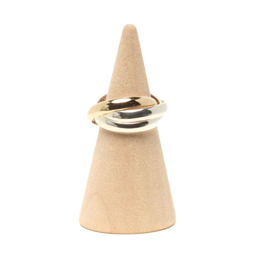 美品 スタージュエリー トリニティリング 指輪 K10 SV925 レディース SIZE 5号 STAR JEWELRY 中古 | 