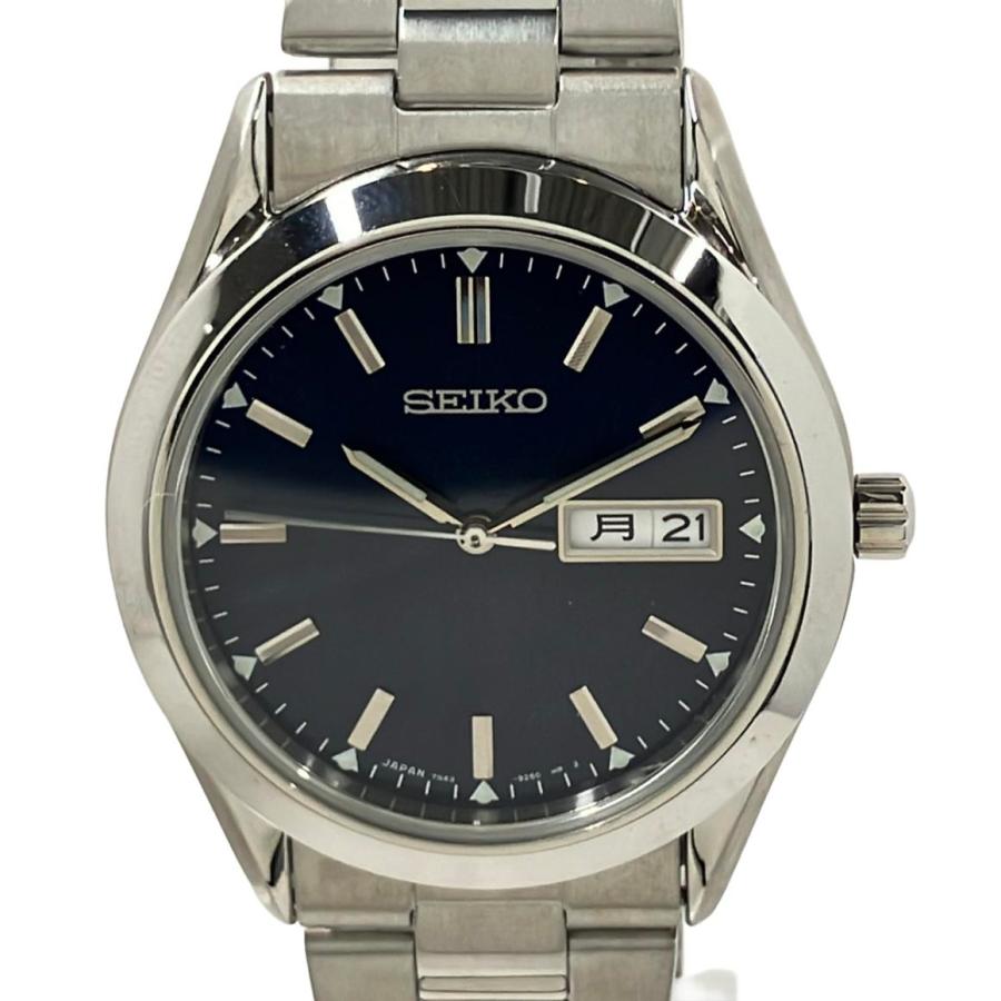い*ん様 SEIKO（セイコー）7N43-9080クオーツ 新品電池 セイコー 腕時計 クオーツ ブルー 7N43-9080 メンズ SEIKO 中古