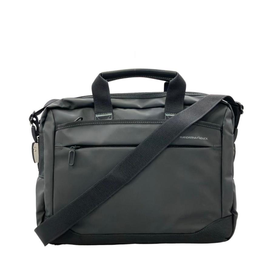 美品 マンダリナダック ビジネスバッグ ブリーフケース ショルダー