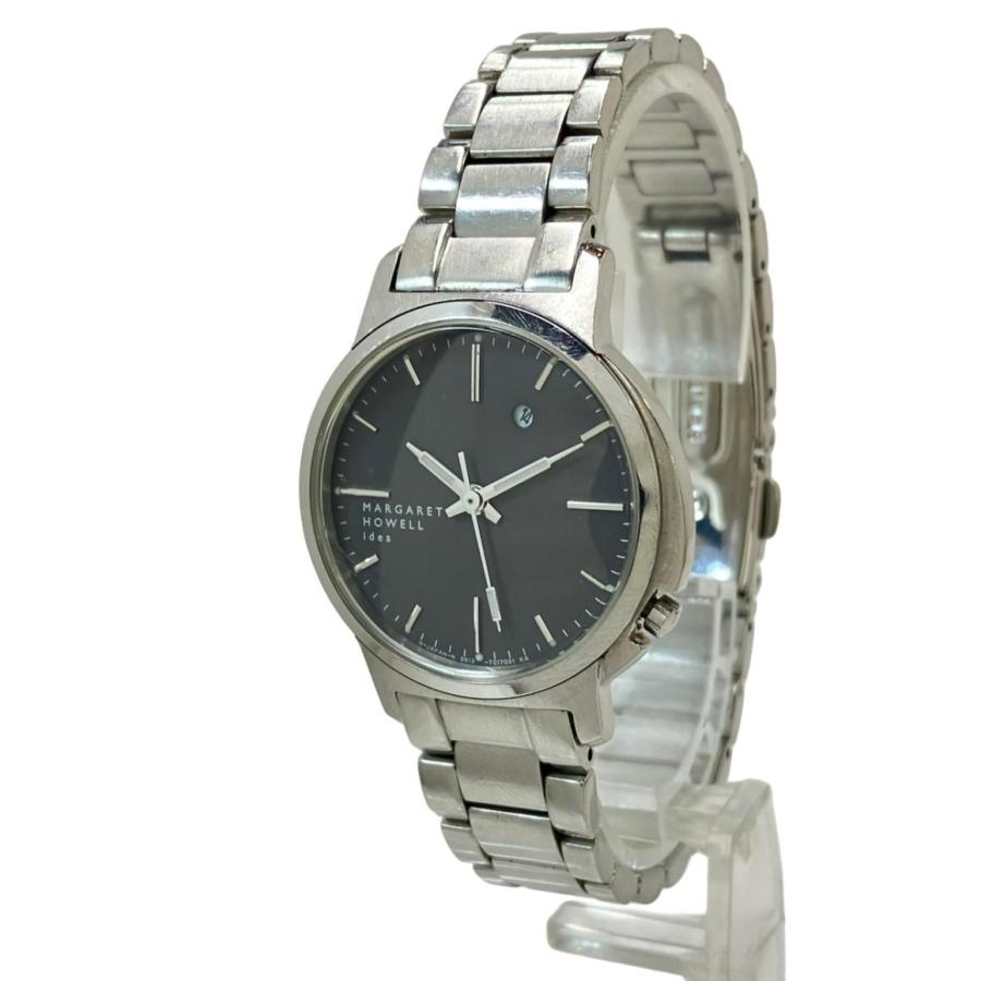 マーガレットハウエル アイデア 腕時計 クオーツ グレー 9613-T010661Y