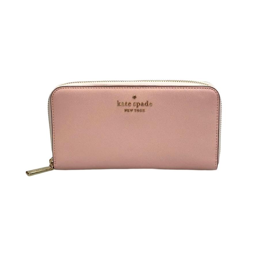 美品 ケイトスペード ラウンドファスナー長財布 レディース Kate 美品 ケイトスペード ラウンドファスナー長財布 レディース Kate