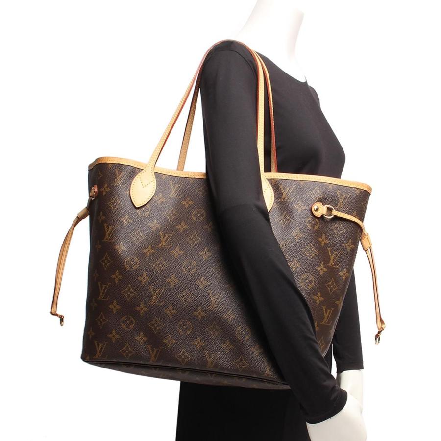 ルイ・ヴィトン トートバッグ ゴールド金具 ネヴァーフルMM 初代モデル