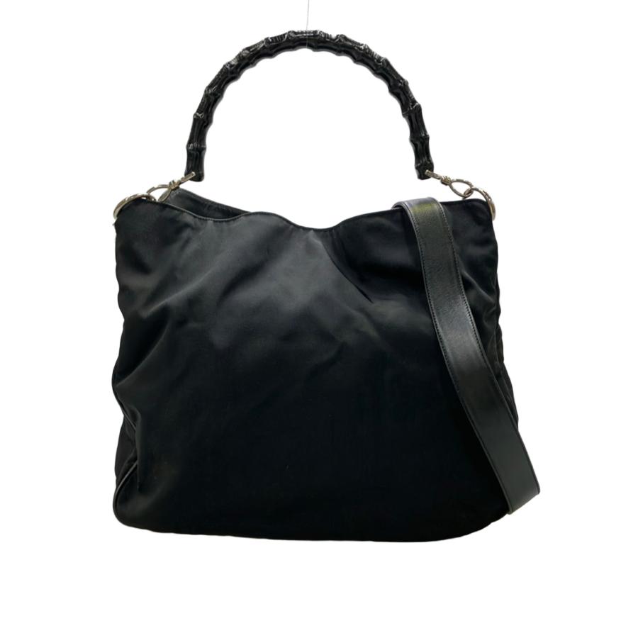 GUCCI グッチ　バンブー レザー2way ショルダーバッグ 001•1577 グッチ 2way ショルダーバッグ 肩掛け バンブー 001 1577 3444