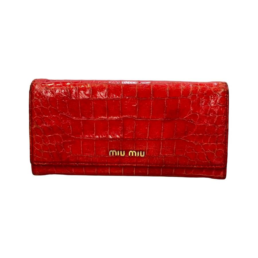 ミュウ ミュウ 長財布 レディース Miu Miu 中古 | 