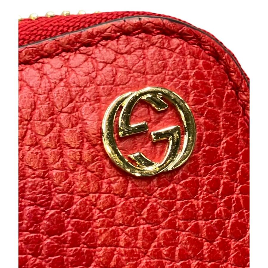 美品　グッチ財布　グッチ長財布　グッチインターロッキングG グッチレザー グッチ ラウンドファスナー長財布 インターロッキングG 449347 496334